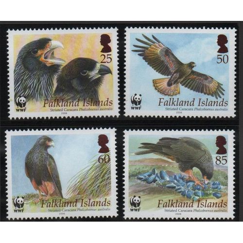 Iles Falkland Timbres Animaux : Les Oiseaux 2006