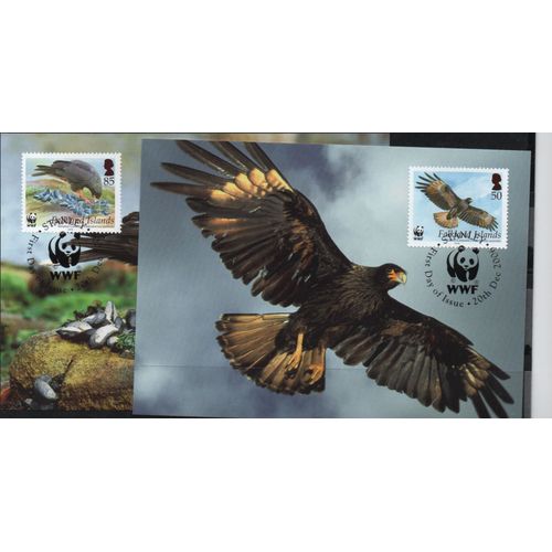 Iles Falkland Cartes Animaux : Les Oiseaux 2004