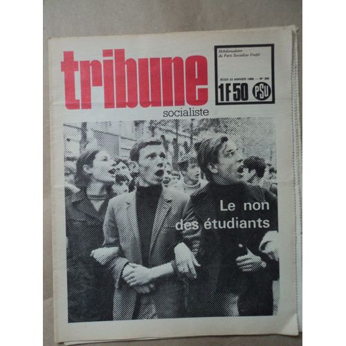 Tribune Socialiste No 396 Du Jeudi 23 Janvier 1969
