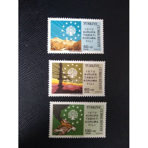 Timbre Turquie Yt 1933 A 1935 Séries : Conservation Européenne De La Nature 1970 (040409 )