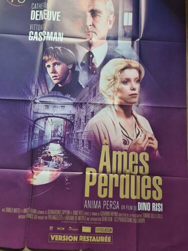 Affiche Cinéma Âmes Perdues Avec Catherine Deneuve