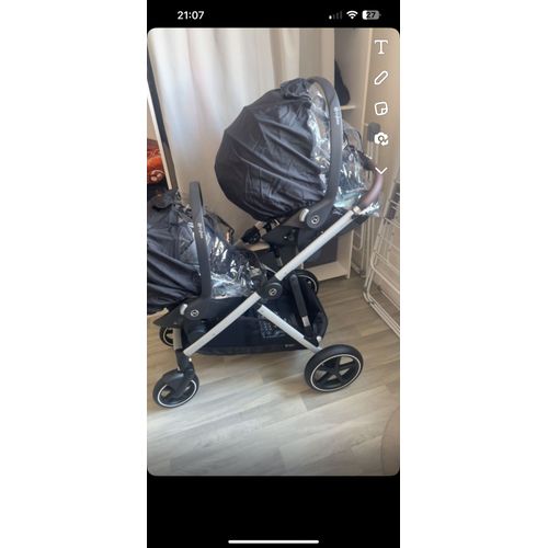 Poussette Cybex Double