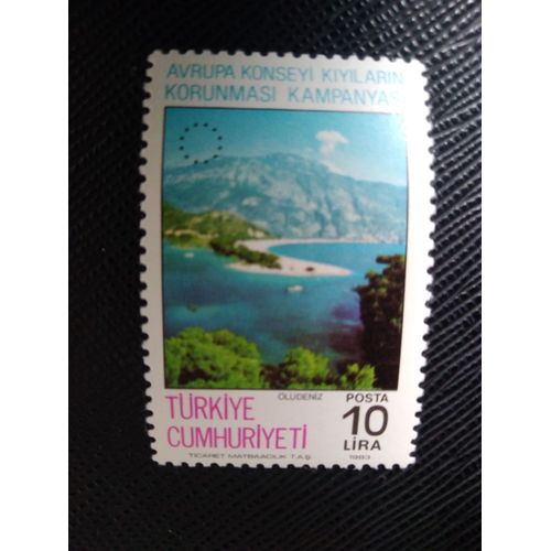 Timbre Turquie Yt 2398 Ölüdeniz (Mer Morte) 1983 (040409 )