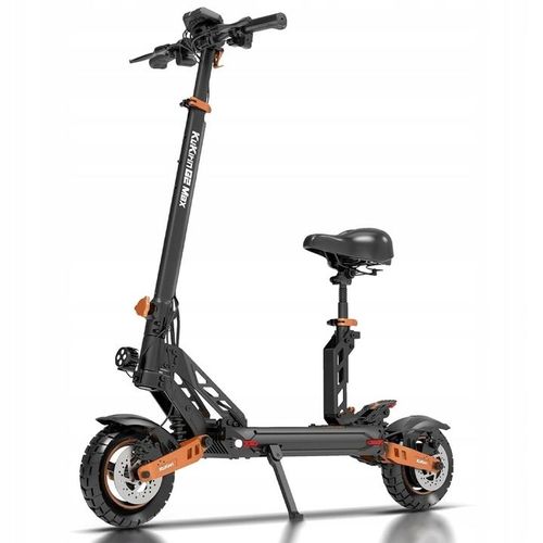 Trottinette Électrique Pliable 10'' Kukirin G2 Max 1200w 55km/H 80 Km 48v 20 Ah Absorption Complète Des Chocs Trottinette Électrique Tout-Terrain 2025