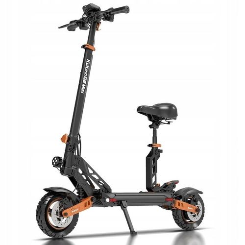 Trottinette Électrique Pliable 10'' Kukirin G2 Max 1200w 55km/H 80 Km 48v 20 Ah Absorption Complète Des Chocs Trottinette Électrique Tout-Terrain 2025