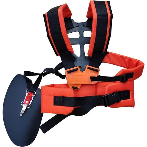 Harnais d'effort réglable et confortable, harnais d'épaule pratique et confortable pour débroussailleuse, tondeuse à gazon, accessoire universel pour machine de jardin
