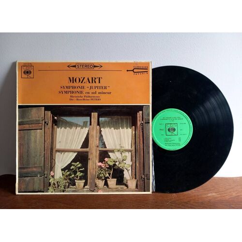Vinyle 33 Tours : Mozart - Symphonie Jupiter, Symphonie En Sol Mineur