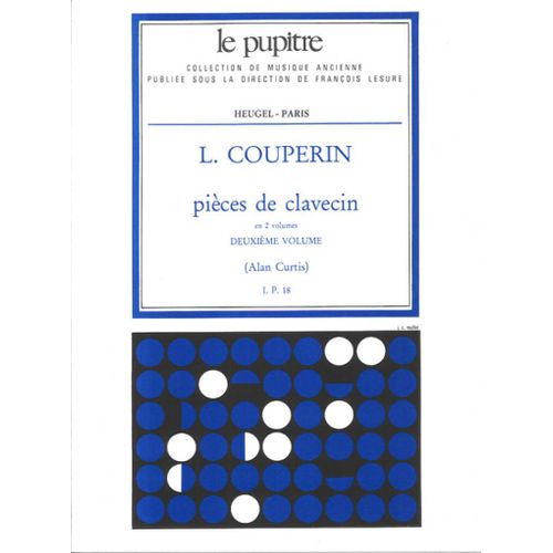 Louis Couperin : Pieces De Clavecin Vol.2 - Recueil Harpsichord 9790047336910 Alhe33691