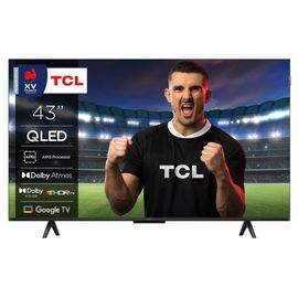 TV QLED Tcl 43P79K 108 cm 4K UHD Aluminium brossé