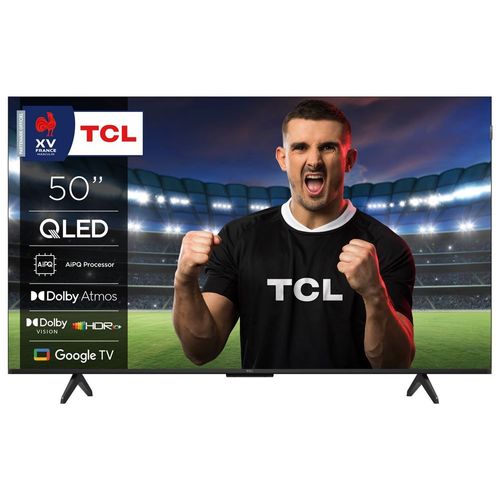 TV QLED Tcl 50P79K 126 cm 4K UHD Aluminium brossé