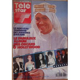 Télé Star N° 660 - 1989 - Lawrence D'arabie - Le Fabuleux Album Des Oscars D'hollywood
