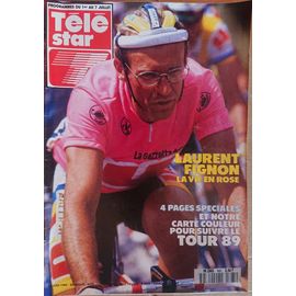 Télé Star N° 665 - 1989 - Laurent Fignon