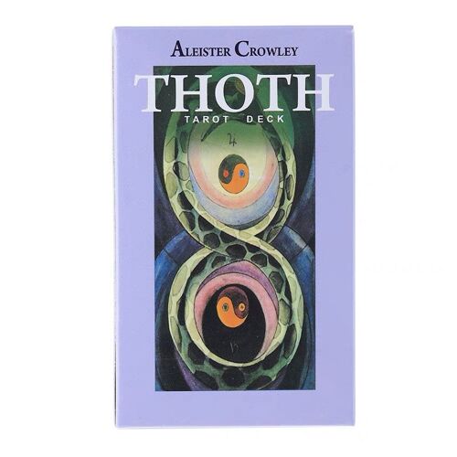 Alexandre Crowley - 78 Cartes De Tarot Cester Crowley Thoth Pour Oracle, Jeu De Société Destinée, Guide Pdf