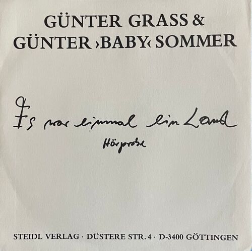 Günter Grass Es War Einmal Ein Land