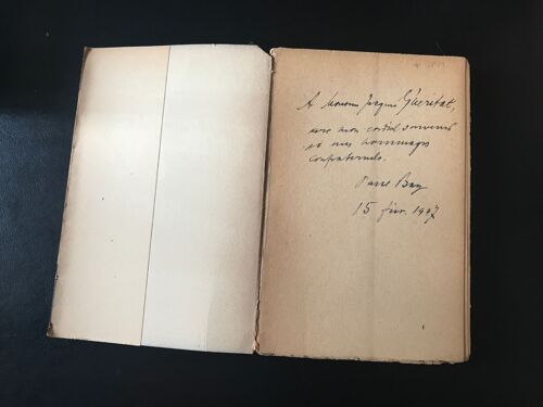 [Precieux Envoi Autographe Daté Et Signé] Paul Bay - Trop D Imagination - Souvenirs Psychologiques - Édition Originale Sur Papier Vélin Mat (No 92) - (Editions Asa - 1946)