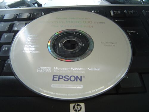 Cd Rom Pour Imprimante Epson Stylus Photo 830 Series