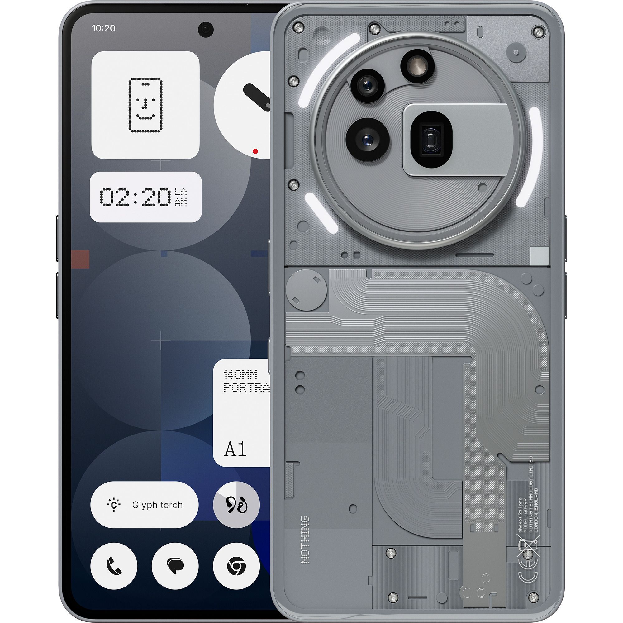 Nothing Phone (2) 5G 256 Go Gris foncé | Rakuten