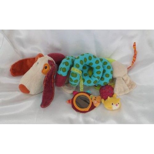 Peluche Chien Jef Spirale D'activités Lilliputiens
