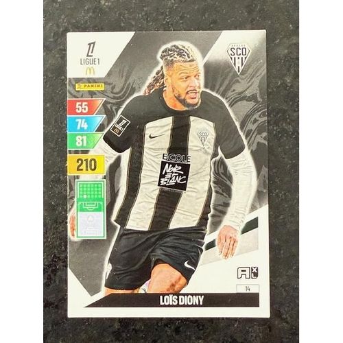 Carte Panini Adrenalyn Xl Ligue 1 2024 2025 N°14 : Loïs Diony