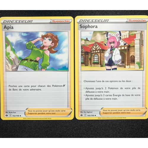 Règne De Glace - Apia (142) + Sophora (145/198)