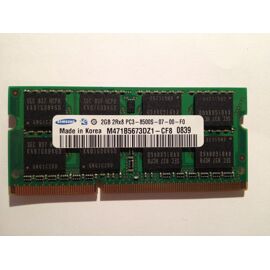 Lot De 2 Barrettes De RAM DDR3 1066MHz - PC3-8500, 2GB Chacune, 240 Pins, Pour Ordinateur De Bureau Intel