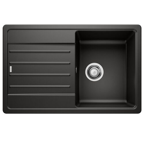 Blanco - Evier à encastrer 78cm silgranit noir 526083