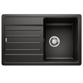 Blanco - Evier à encastrer 78cm silgranit noir 526083