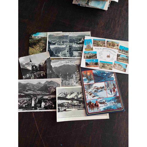 Lot De 8 Cartes Postales Anciennes Et Récentes, Écrites Et Timbrées, D'autriche