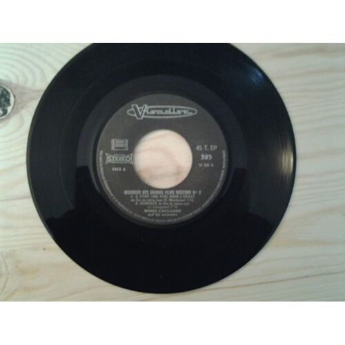 Disque 45 Tours Musiques Des Grands Films Western N2