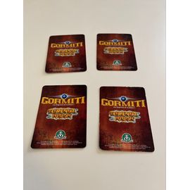 4 Cartes Gormiti 