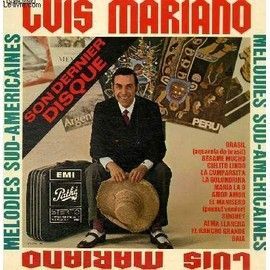 Luis Mariano Vinyle 33 Tours Son Dernier Disque