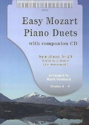 Easy Mozart Piano Duets - Symphony No.40 / Recueil + Cd