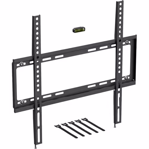SUBZONAL-Support Mural TV pour 32 à 70 Pouces, Fixation à Plat Contre Le Mur, Formats VESA 200x200 mm à 400x400 mm - Peut Soutenir Un Poids Maximum de 60 kg
