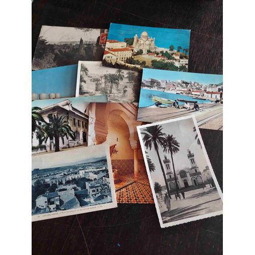 Lot De 9 Cartes Postales, Majorité Anciennes Et Écrites, D'algérie