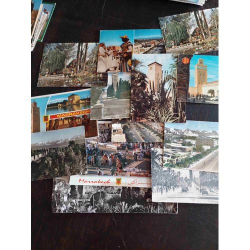 Lot De 14 Cartes Postales, Majorité Écrites, Du Maroc : Marrakech