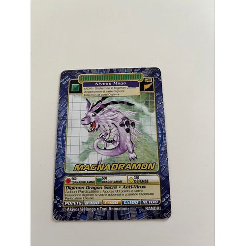 Carte Digimon Jd161 Magnadramon