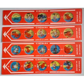 Docteur Fip En Afrique - 4 Bandes Pour Projecteur Cinebana