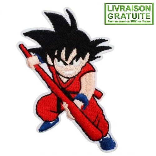 Patch Écusson Manga Dragon Ball Son Goku Anime (Réf S10) - Thermocollant