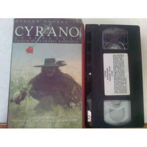 Cassette Video Vhs - Cyrano De Bergerac - Gérard Depardieu