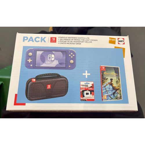 Pack Nintendo Switch, Prince Of Persia, Pochette & Carte Sd 128gb