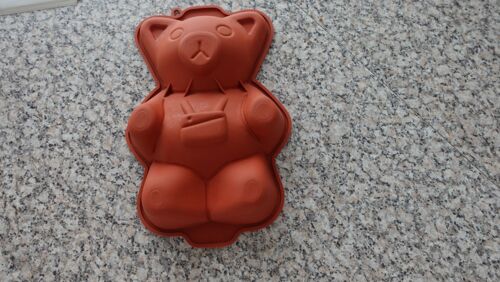 Moule Pâtisserie Ourson En Silicone
