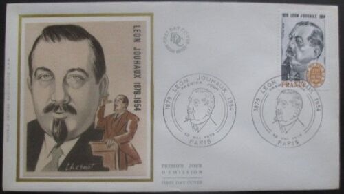 France Fdc Léon Jouhaux 12-05-79 Paris