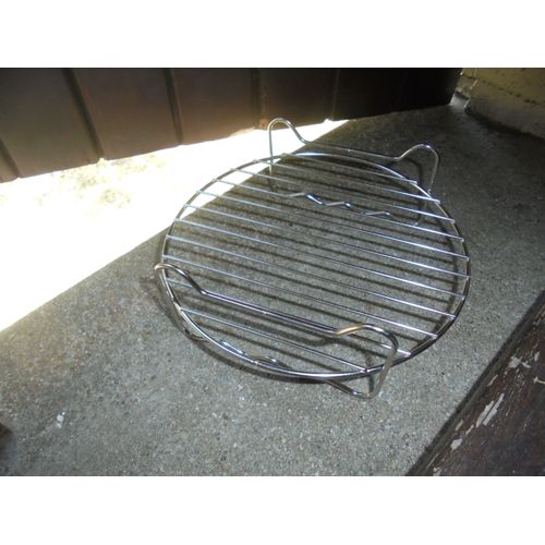 Support pour plat au grill