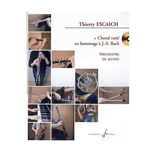 Choral Varié En Hommage À J.S. Bach Pour Orchestre De Jeunes (Cd Inclus) - Conducteur Grand Format