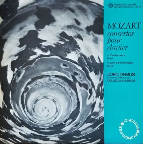 Wolfgang Amadeus Mozart, Jörg Demus ‎– Concertos Pour Clavier