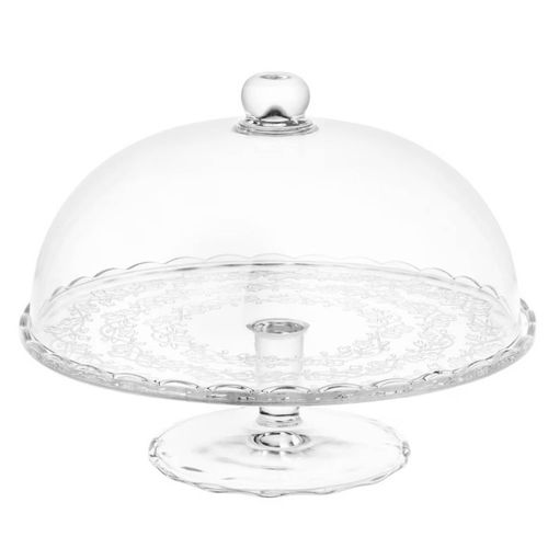 Plat De Presentation Verre Avec Cloche Ikea Arv Brollop