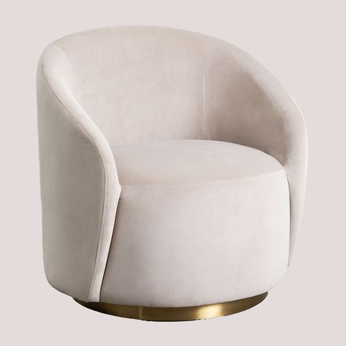 Fauteuil En Velours Sidoni