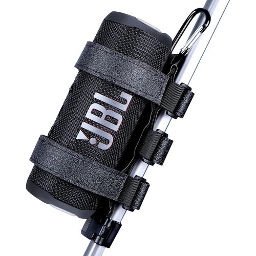 Support de Haut-Parleur Portable sans Fil Bluetooth 7-12 Pouces - Sangle Réglable Extérieure pour Chariot de Golf Vélo