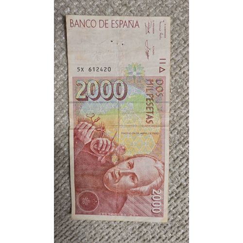 2000 Pesetas 1992