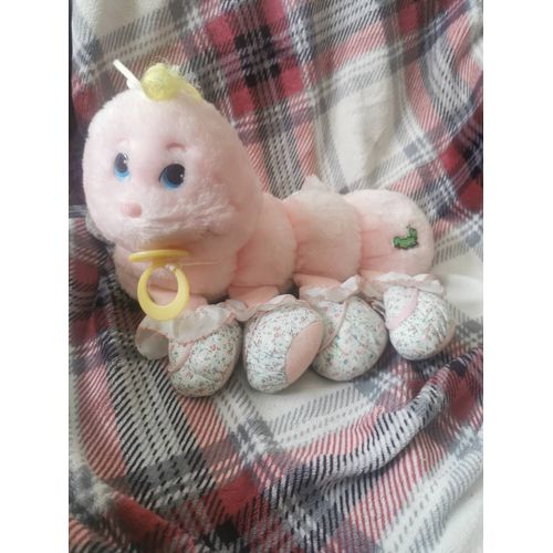 Doudou Peluche Chenille Bébé Rose Tétine Lots-Alots- Of -Eggggggs Commonwealth 1984 Vintage